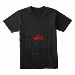 Badass Grandpa with a Muscle Car – Vintage Hot Rod Enthusiast T-Shirt