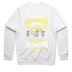Mini Monster Truck Maniac T-Shirt – Little Trucker’s Ultimate Ride!