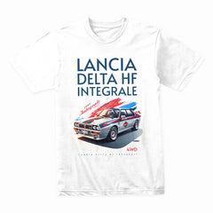 Lancia Delta HF Integrale – Iconic Rally Legend Graphic Tee