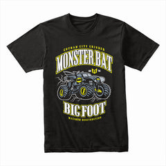 Monster Bat Bigfoot T-Shirt – Gotham City Grinder Truck Tee