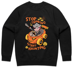 Stop Thinking Start Haunting Shirt