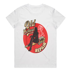 Old School Repair Hot Rod T-Shirt – Vintage Mechanic Classic Car Lover’s Tee