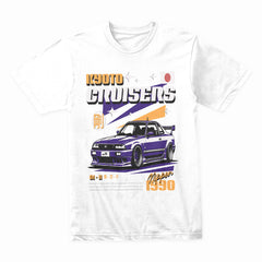 KYOTO CRUISERS JDM T-Shirt – Retro ‘90s Street Legends