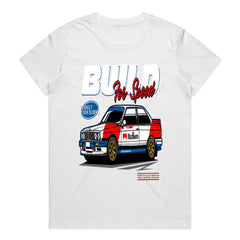 BMW E30 M3 Build for Speed – Retro Racing Legends T-Shirt