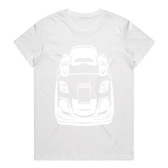 RX-7 Outline JDM T-Shirt – Minimalist Rotary Engine Sports Car Tee for Tuning & Drift Fans