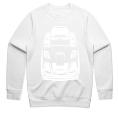 RX-7 Outline JDM T-Shirt – Minimalist Rotary Engine Sports Car Tee for Tuning & Drift Fans