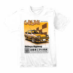 CARLINE AE86 T-Shirt – Shibuya Highway Street Racer