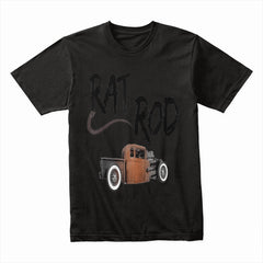 Rat Rod Classic Vintage Hot Rod T-Shirt – Rustic Automotive Streetwear for Car Enthusiasts