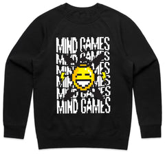 "Mind Games – Retro Pixel Glitch Gaming T-Shirt"