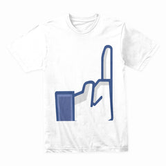 Bold Graphic "Thumbs Up" T-Shirt – Playful Design with a Twist