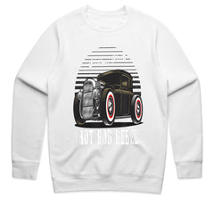 Custom Built Hot Rod Rebel T-Shirt – Vintage Rat Rod Classic Car Tee