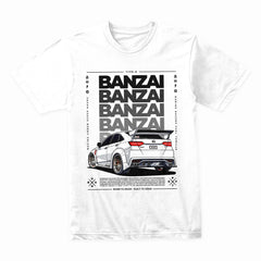 Banzai Turbo Type R T-Shirt – JDM Performance Streetwear