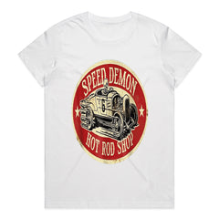 Speed Demon Vintage Hot Rod T-Shirt – Classic Racing Style!