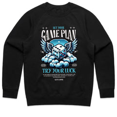 Game Plan - Try Your Luck Motivational Dice T-Shirt