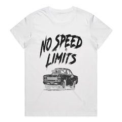 No Speed Limits Muscle Car T-Shirt – High-Octane Hot Rod Racing Tee