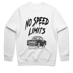 No Speed Limits Muscle Car T-Shirt – High-Octane Hot Rod Racing Tee