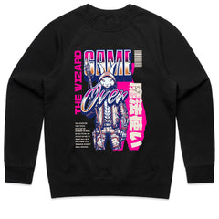 The Wizard - Game Over Cyberpunk Fantasy T-Shirt