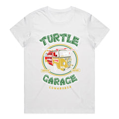 Turtle Garage – Cowabunga Classic Van T-Shirt Retro Cartoon Vibes