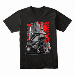 Tokyo Street Racer" T-Shirt – JDM Turbo Hatchback Drift Design