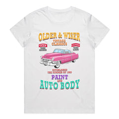 Older & Wiser Vintage Classics Auto Body T-Shirt – Retro Car Lover Tee!