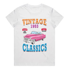 Vintage 1953 Classic Car T-Shirt – Timeless Automotive Elegance!