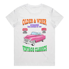 Vintage Classic Car T-Shirt – Older & Wiser Edition (1969)
