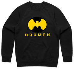 Badman Graphic T-Shirt – Bold Batman-Inspired Design with a Twist
