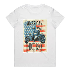 American Vintage Racers – Hot Rod Classic Car T-Shirt