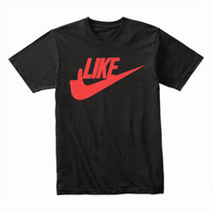 LIKE Graphic T-shirt – Bold and Playful Nike-Inspired Design
