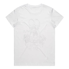 Blown V8 Engine Blueprint – Vintage Hot Rod T-Shirt