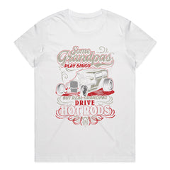 Real Grandpas Drive Hot Rods – Vintage Car Enthusiast T-Shirt