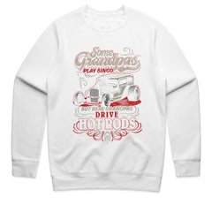 Real Grandpas Drive Hot Rods – Vintage Car Enthusiast T-Shirt