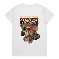 American Original Hot Rod Rebel T-Shirt – Vintage Custom Car Design