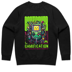 Cyberpunk "Gamification" T-Shirt – Futuristic Gaming Tech Design