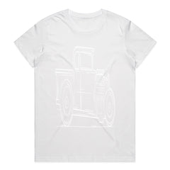 Vintage Rat Rod Pickup T-Shirt – Classic Hot Rod Steampunk Art for Car Enthusiasts