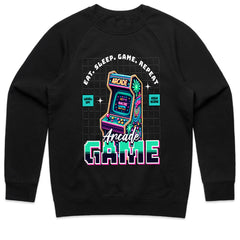 Retro Arcade Gamer T-Shirt – Neon Vintage Gaming Tee