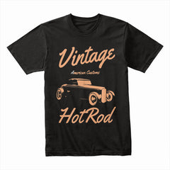 Vintage Hot Rod T-Shirt – Classic American Custom Car Retro Tee