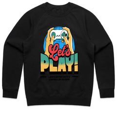 Retro "Let’s Play" Gaming T-Shirt – Vintage Gamer Aesthetic