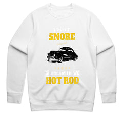 Vintage "I Don't Snore, I Dream I'm a Hot Rod" T-Shirt β Classic Car Enthusiast Tee