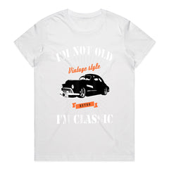 Vintage "I’m Not Old, I’m Classic" Hot Rod T-Shirt – Retro Car Enthusiast Tee