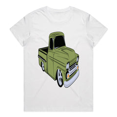 Vintage Lowrider Hot Rod Truck T-Shirt – Classic Custom Pickup Tee for Car Enthusiasts