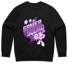 Gamer Squad UK T-Shirt – Retro Futuristic Gaming Team Tee