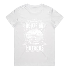 Route 66 Hot Rod Vintage Racer T-Shirt