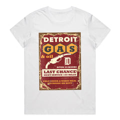 Detroit Gas & Oil" Vintage Service Station Sweatshirt