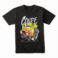 Flaming Coupe Hot Rod Sweatshirt" – Vintage Gasser Style