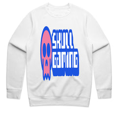 Skull Gaming – Neon Retro Gamer Graphic Tee"