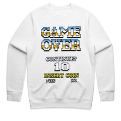 Retro Arcade Game Over" T-Shirt – Classic Pixel Design for Gamers