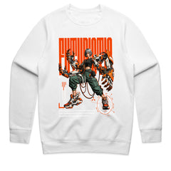 Futurisma Cyberpunk Warrior T-Shirt – High-Tech Sci-Fi Streetwear