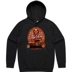 Vintage Hot Rod Skull Garage T-Shirt – Classic Custom Speed Shop Design