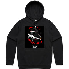 D Toyota AE86 Retro Drift Car T-Shirt – Japanese Street Racing Style